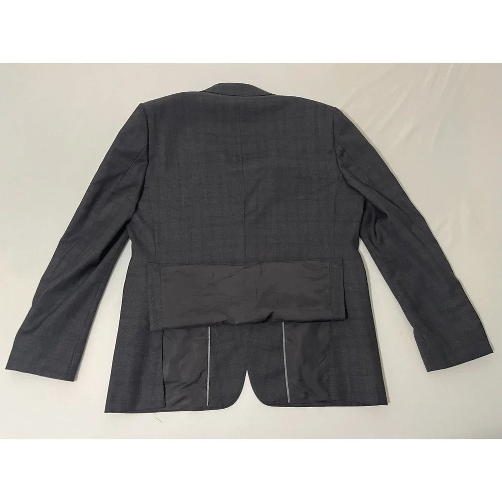 Z Zegna Blazer Men's‎ 54R Gray Turati Suit Jacket Blazer 100% Wool